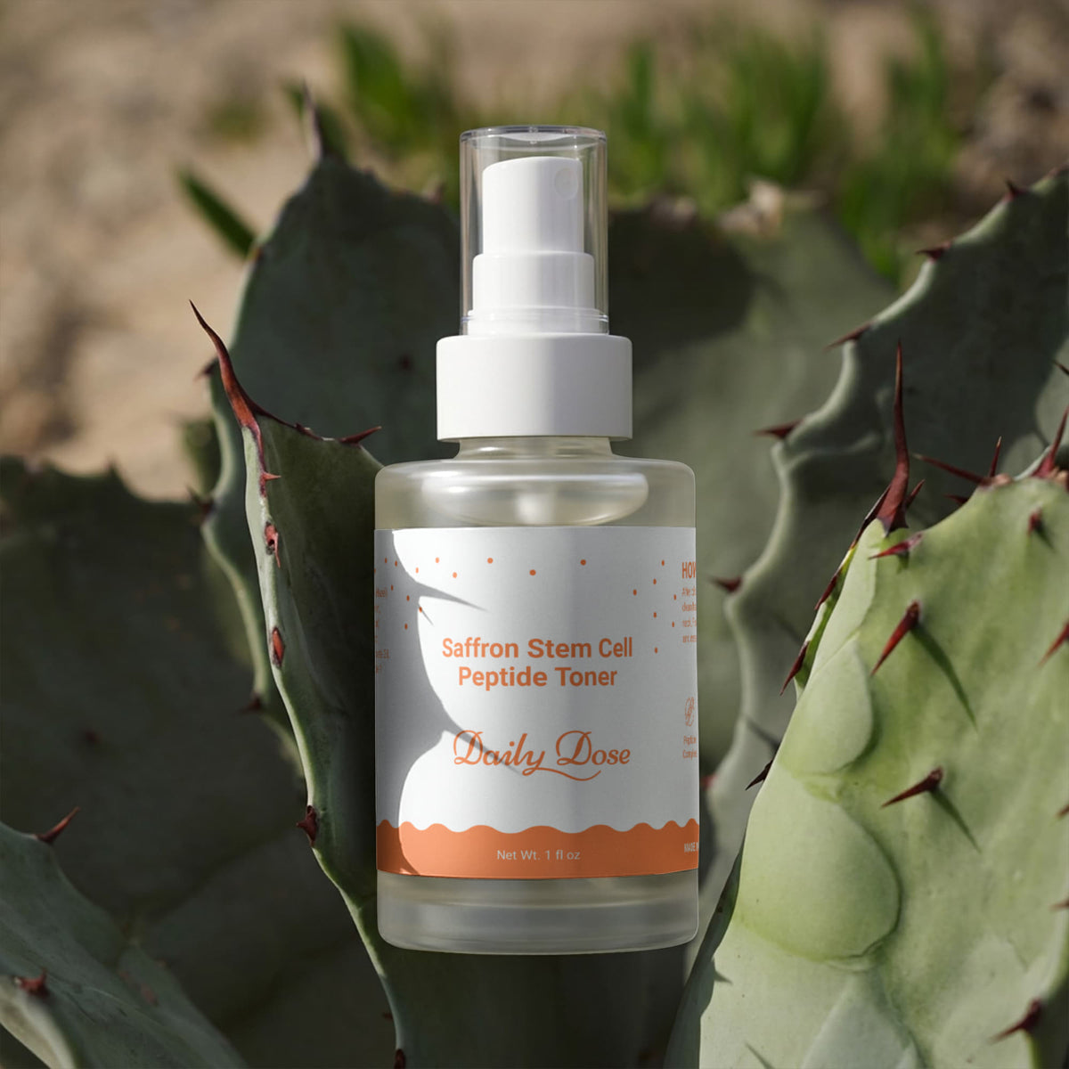 Saffron Stem Cell Peptide Toner