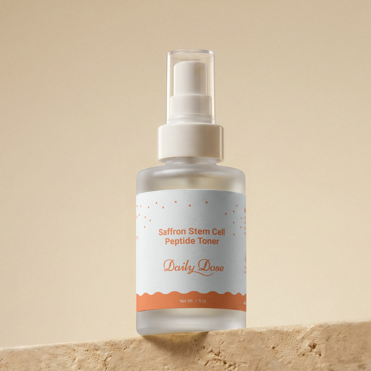 Saffron Stem Cell Peptide Toner